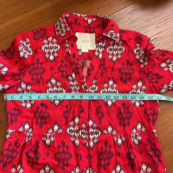 ✨💚 10 for $20 Maeve Aztec Blouse - Picture 3 of 6